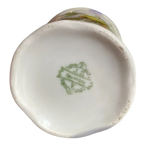 Antique Johann Seltmann porcelain creamer very rare 1901-1932 3.5 H x 3.5 x 5.25 - Picture 9 of 9